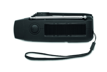 Logotrade corporate gifts photo of: Portable radio SOS with LED torch