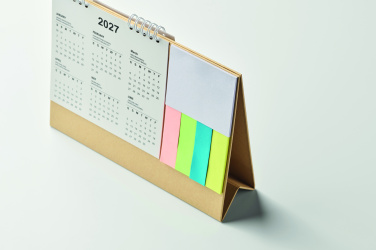 Logotrade promotional merchandise photo of: Desk calendar with memo pad