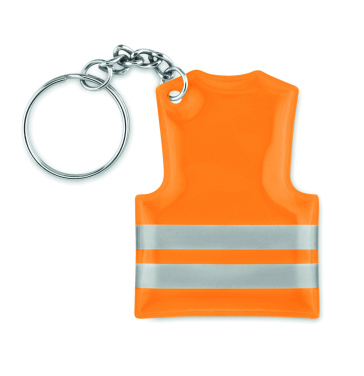 Logo trade advertising product photo of: Key ring with reflecting vest Jekabpils