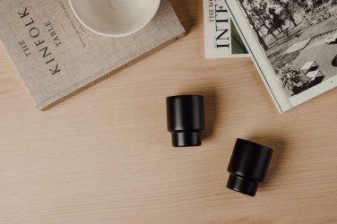 Logo trade advertising product photo of: VINGA Nagano RCS  recycled SS mugs, set of 2