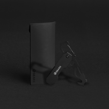 Logotrade advertising product image of: Gear X foldable EDC tool with carabiner and parcel cutter