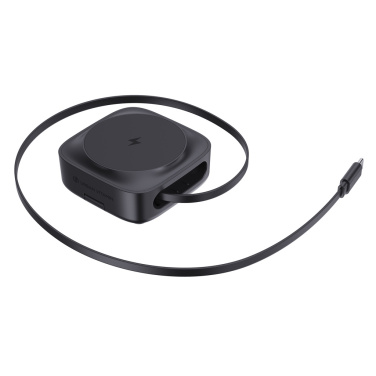 Logotrade promotional merchandise image of: Urban Vitamin Goleta 2-in-1 15W magnetic wireless charger