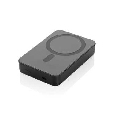 Logo trade promotional items picture of: Amporia RCS recycled plastic 10.000mAh magnetic powerbank