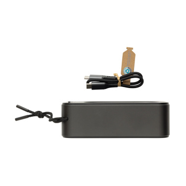 Logotrade promotional giveaways photo of: Swiss Peak RCS recycled aluminium 10W bass speaker