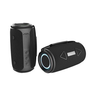 Logotrade corporate gift image of: Prisma RCS recycled plastic IPX 4 waterpoof 16W speaker