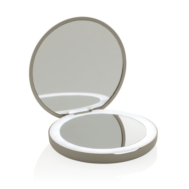 Logotrade corporate gifts photo of: Lumora RCS recycled plastic LED re-chargeable make-up mirror