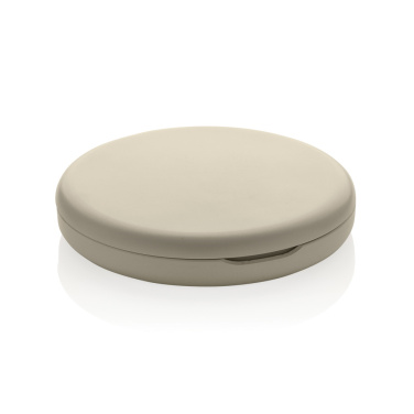 Logo trade corporate gifts picture of: Lumora RCS recycled plastic LED re-chargeable make-up mirror