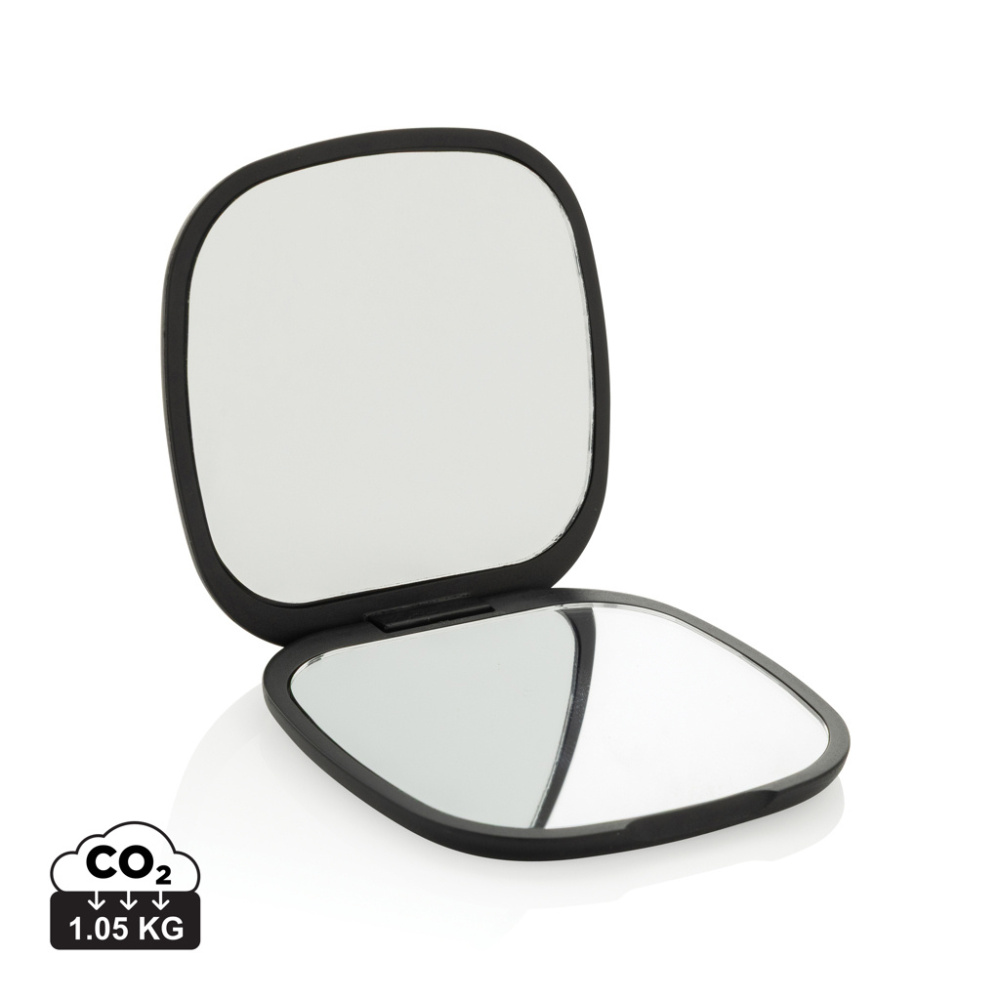 Logotrade promotional gift picture of: Reflecta RCS recycled plastic make-up mirror