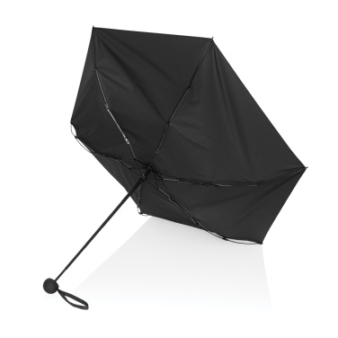 Logo trade promotional gift photo of: 19.5" Aware™ RPET super mini manual 190T Pongee umbrella