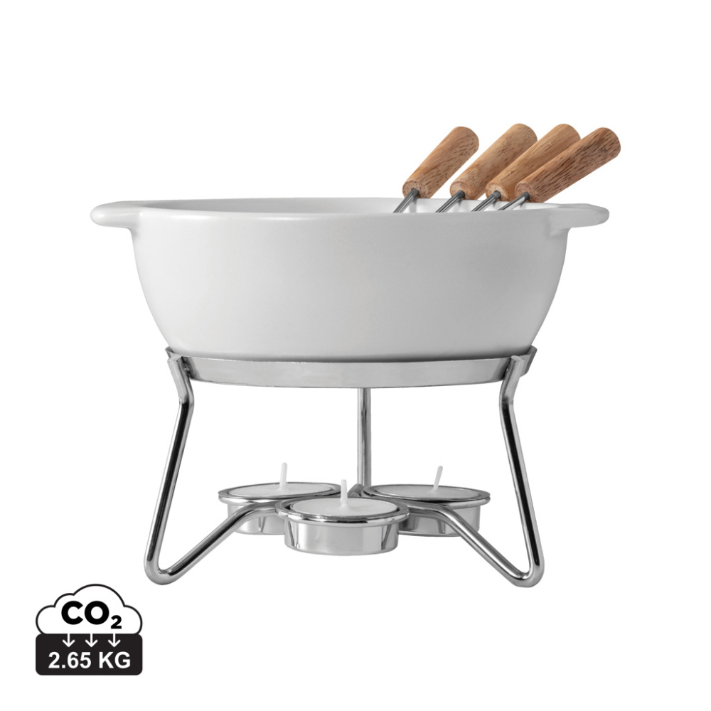 Logo trade promotional product photo of: BOSKA Cheese Fondue Set Party - 750 ml