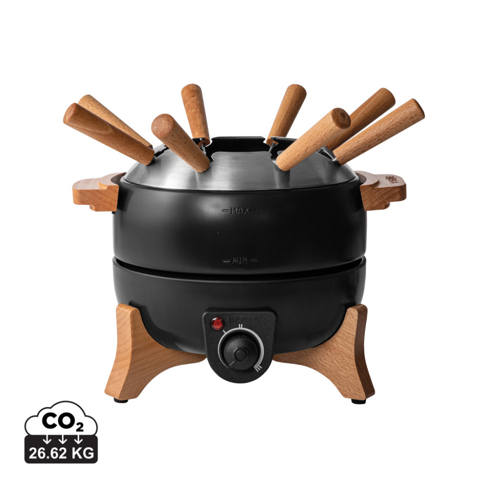 Logo trade business gift photo of: BOSKA Electric Party Fondue Set - 2.3L (EU Type F)