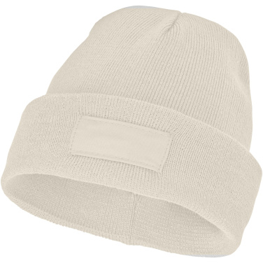 Logo trade promotional items image of: Boreas beanie with patch