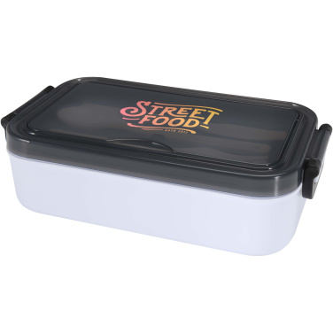 Logotrade promotional product picture of: Snappy lunch box and cutlery set