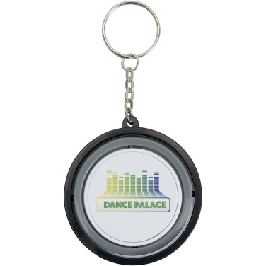 Logotrade promotional gift picture of: Spinx recycled plastic gyroscope fidget keychain