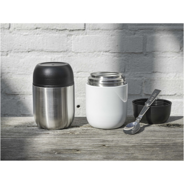 Logo trade advertising product photo of: Supo 480 ml double-walled recycled stainless steel lunch pot