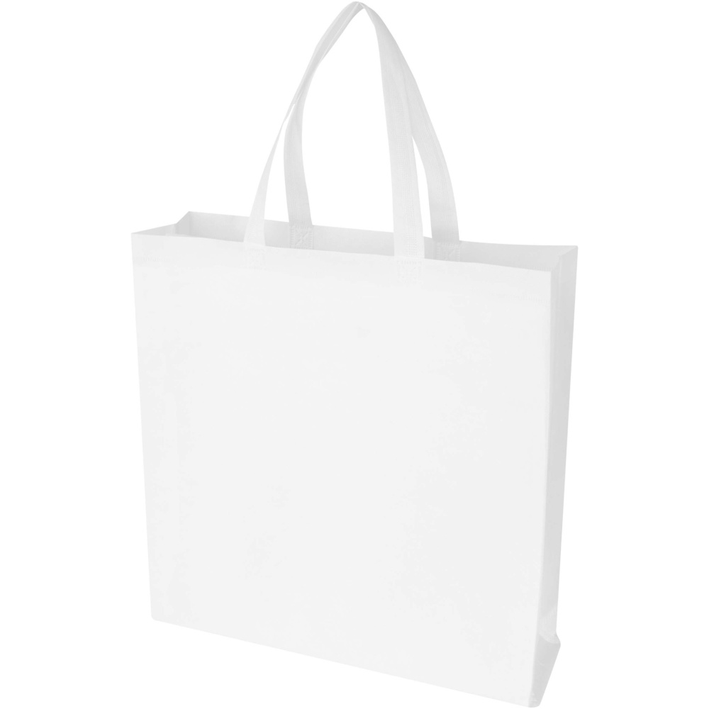 Logo trade advertising products picture of: EcoSeal GRS recycled nonwoven gusset tote bag 12L