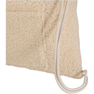 Logotrade promotional giveaway picture of: Bear GRS recycled sherpa drawstring backpack 9L