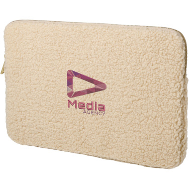 Logotrade promotional giveaway image of: Bear 13" GRS recycled sherpa laptop sleeve 2L