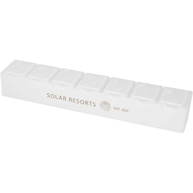 Logo trade promotional gifts image of: Dose 7-day multi-vitamin organiser