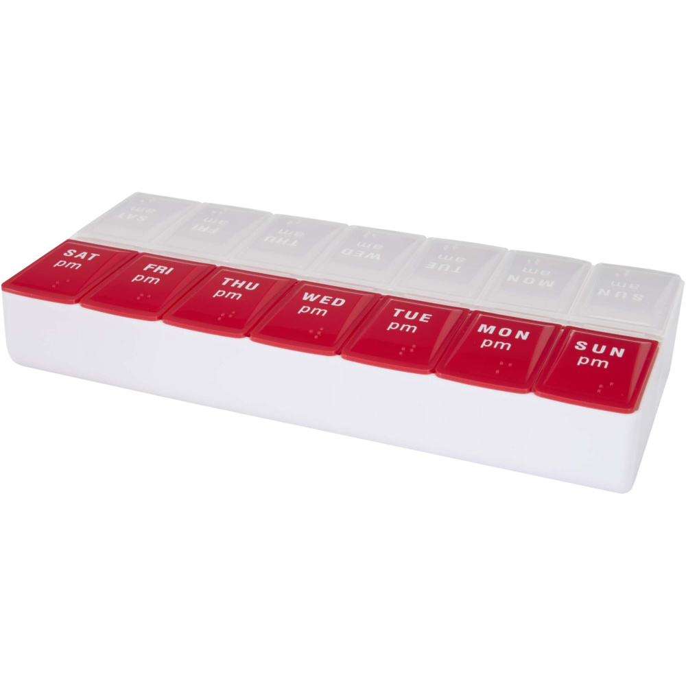 Logo trade promotional items picture of: Cycle 7-day AM/PM multi-vitamin organiser