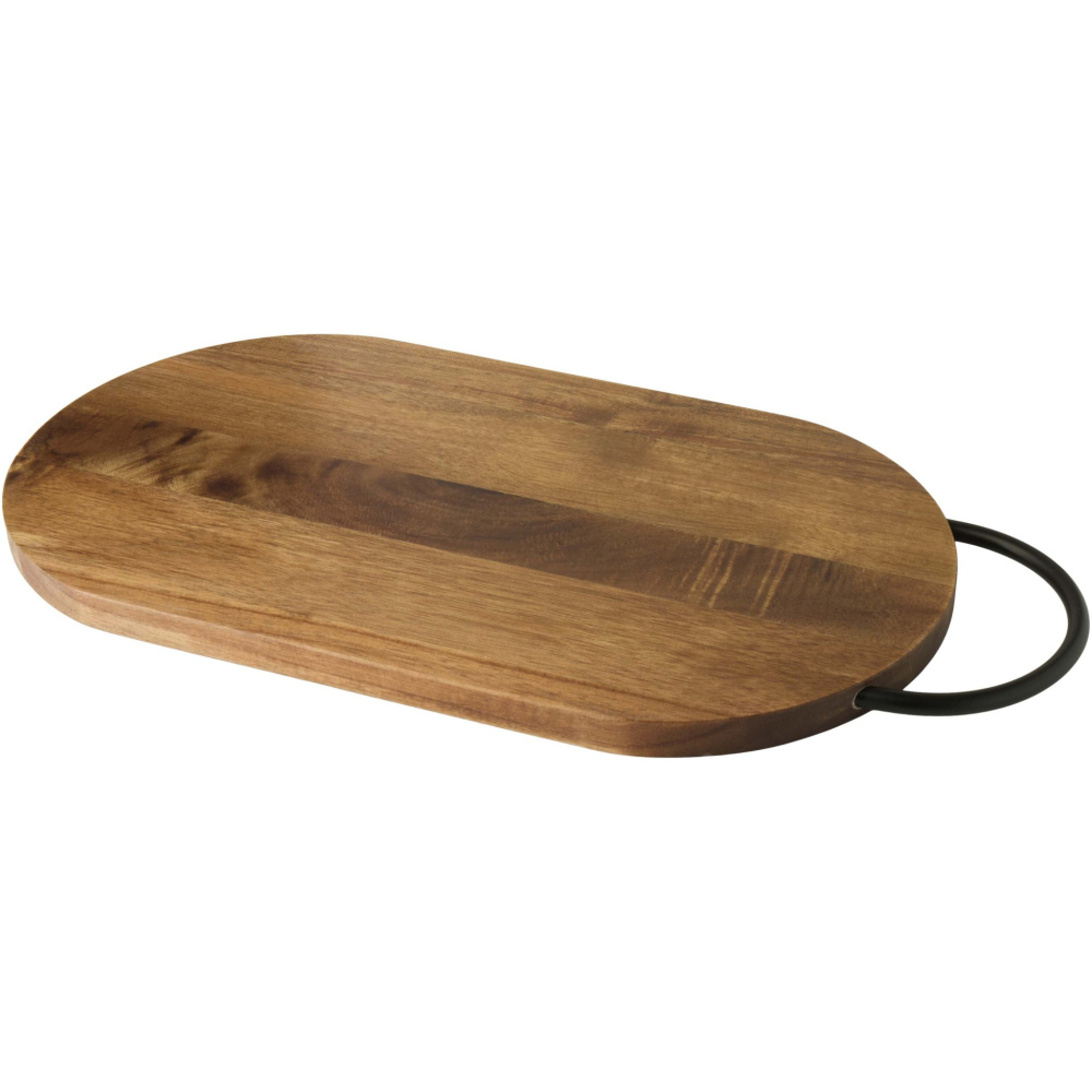 Logo trade promotional products picture of: Julienne acacia wood chopping board with handle