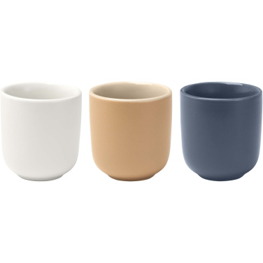 Logo trade promotional gifts image of: Male 90 ml ceramic espresso cups - set of 2