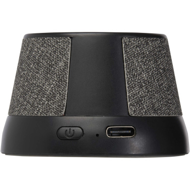 Logo trade promotional giveaways picture of: Horna 3W recycled plastic magnetic wireless speaker