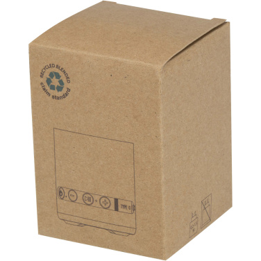 Logotrade promotional giveaway image of: Hunor 3W recycled plastic wireless speaker