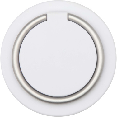 Logo trade promotional giveaways picture of: Albali recycled plastic magnetic phone holder with ring stand