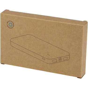 Logo trade promotional giveaways picture of: Intan 10.000 mAh 10W recycled plastic power bank