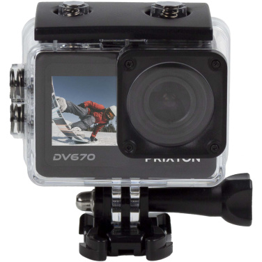 Logotrade promotional merchandise picture of: Prixton DV670 4K dual screen action camera