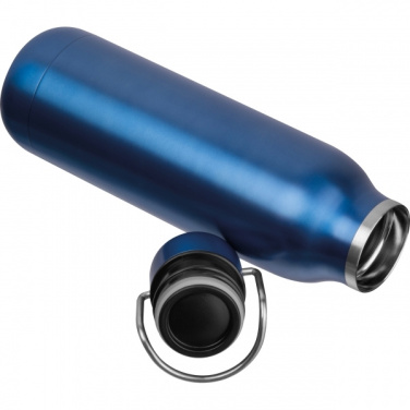 Logo trade promotional merchandise picture of: Stainless steel water bottle BORGHOLM