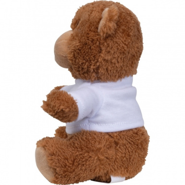 Logo trade promotional giveaways image of: Plush teddy bear HELSINKI