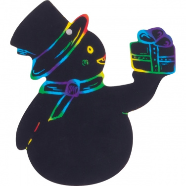 Logo trade promotional merchandise picture of: Scratch-off Christmas ornaments SOUTH POLE