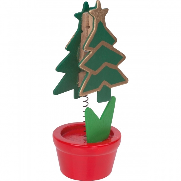 Logo trade advertising products image of: Christmas tree clip WINNIPEG