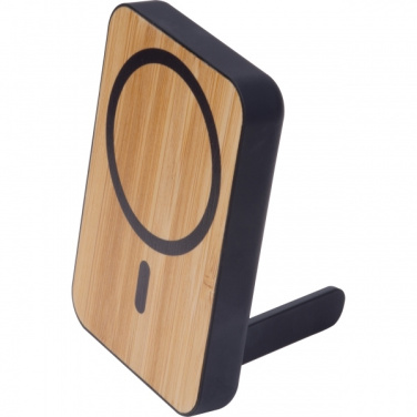 Logo trade promotional merchandise picture of: Wireless power bank 5 000 mAh CAIRO