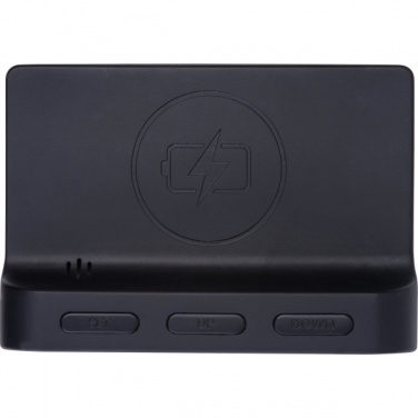 Logo trade promotional items picture of: Alarm Clock and Wireless Charger ADELAIDE