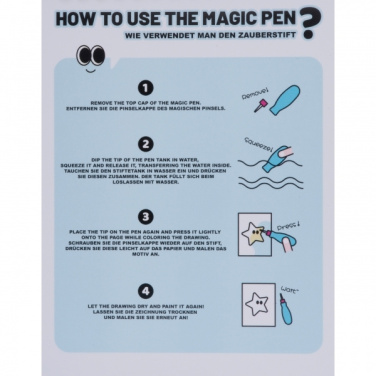 Logotrade promotional merchandise photo of: Watercoloring Book ANGERS