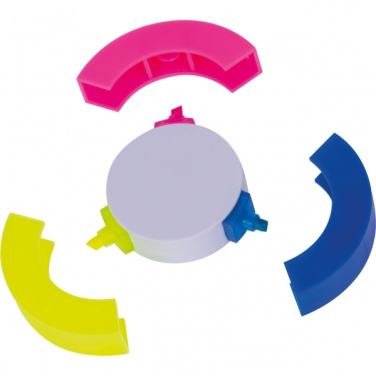 Logotrade promotional item picture of: 3-in-1 Highlighter ANDORRA