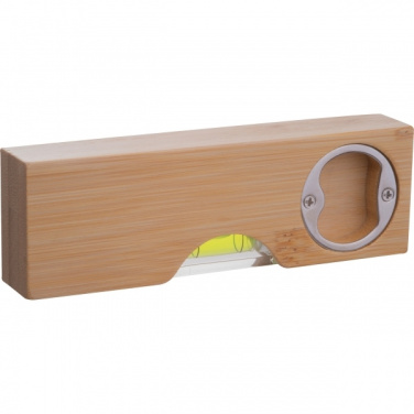 Logo trade promotional items picture of: Spirit Level with Bottle Opener FLORIDA