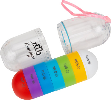 Logo trade promotional products image of: Pillbox