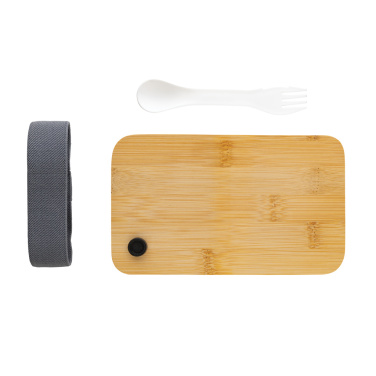 Logo trade promotional giveaways picture of: RCS RPP lunchbox with bamboo lid