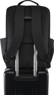 Logo trade promotional products image of: Libra 15” GRS recycled laptop backpack 15L
