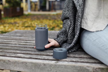 Logotrade promotional giveaways photo of: Black+Blum Glass Travel Cup 340ML