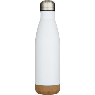 Logotrade business gifts photo of: Cove 500 ml double wall vacuum insulated stainless steel water bottle with cork details