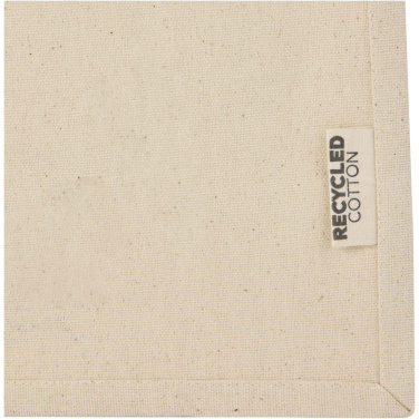 Logo trade advertising products image of: Odessa 220 g/m² GRS recycled cotton mini gusset tote bag 9L