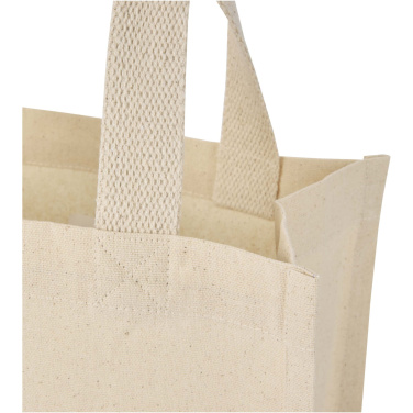 Logotrade corporate gift picture of: Odessa 220 g/m² GRS recycled cotton mini gusset tote bag 9L