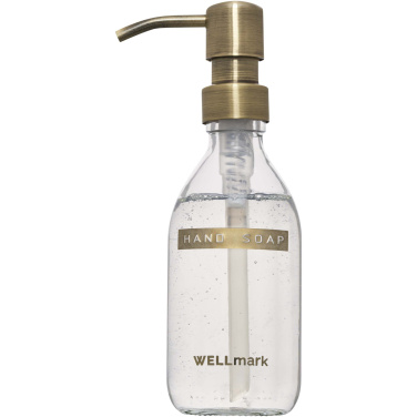 Logo trade promotional items picture of: Wellmark Discovery 250 ml hand soap dispenser and 150 g scented candle set