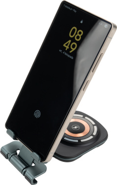 Logotrade promotional items photo of: Phone holder with wireless charger