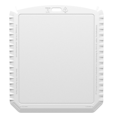 Logo trade promotional items image of: Thrym rectangular recycled plastic ice scraper